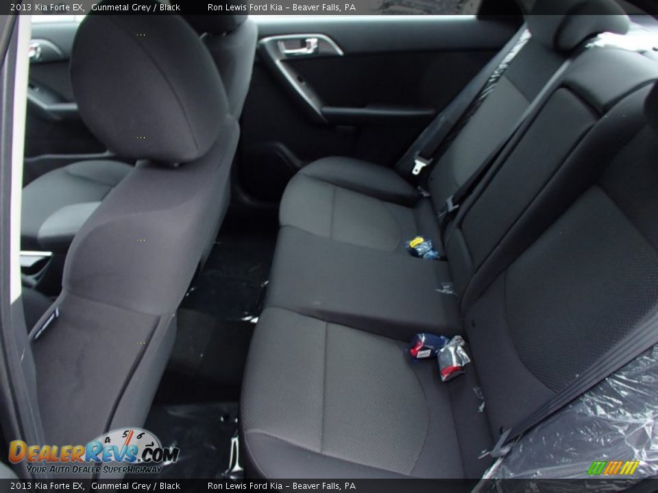 2013 Kia Forte EX Gunmetal Grey / Black Photo #13