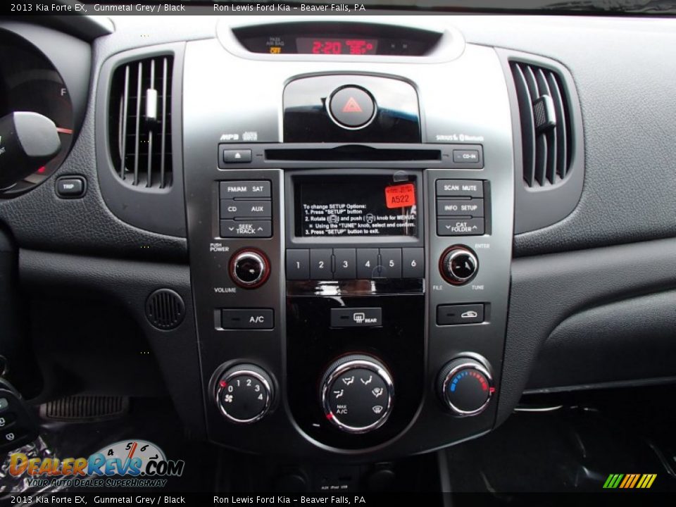 2013 Kia Forte EX Gunmetal Grey / Black Photo #16