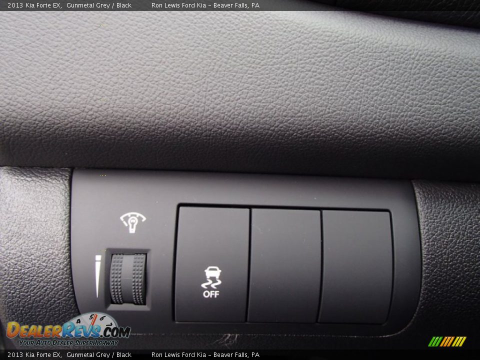 2013 Kia Forte EX Gunmetal Grey / Black Photo #18