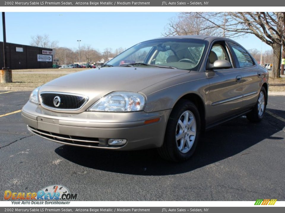 2002 Mercury Sable LS Premium Sedan Arizona Beige Metallic / Medium Parchment Photo #1