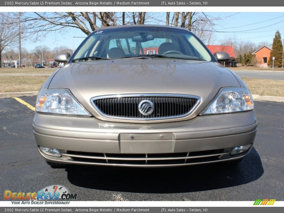 2002 Mercury Sable LS Premium Sedan Arizona Beige Metallic / Medium Parchment Photo #2