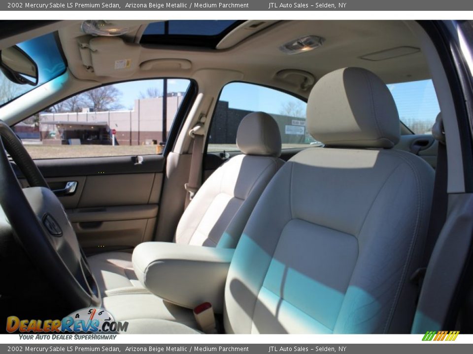 2002 Mercury Sable LS Premium Sedan Arizona Beige Metallic / Medium Parchment Photo #13