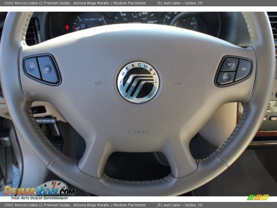 2002 Mercury Sable LS Premium Sedan Arizona Beige Metallic / Medium Parchment Photo #16