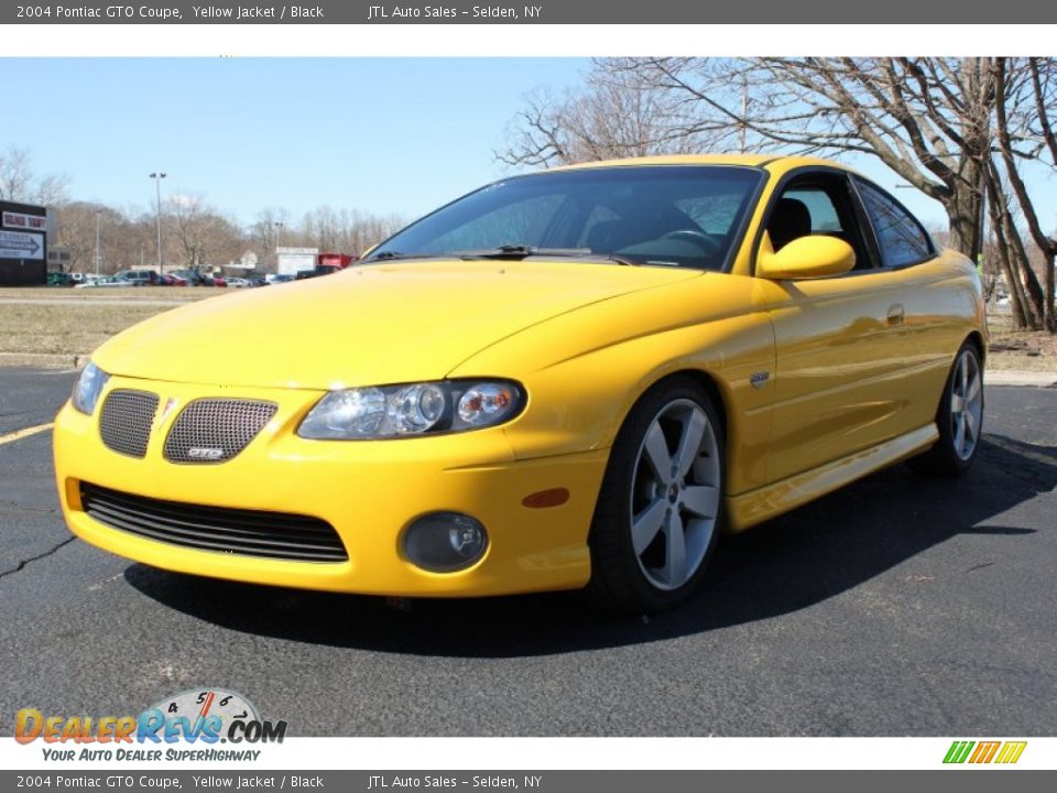 2004 Pontiac GTO Coupe Yellow Jacket / Black Photo #1