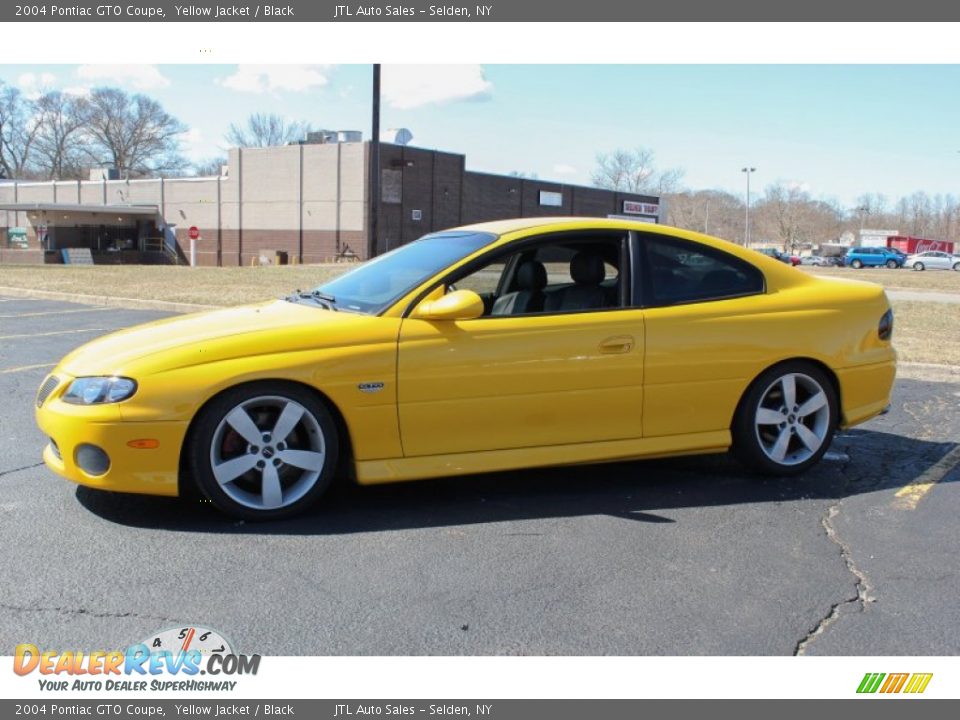 2004 Pontiac GTO Coupe Yellow Jacket / Black Photo #3
