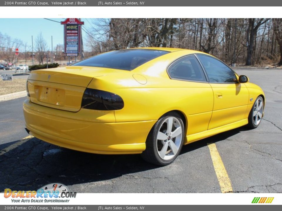 2004 Pontiac GTO Coupe Yellow Jacket / Black Photo #6
