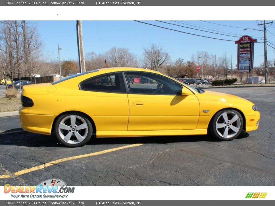 2004 Pontiac GTO Coupe Yellow Jacket / Black Photo #7