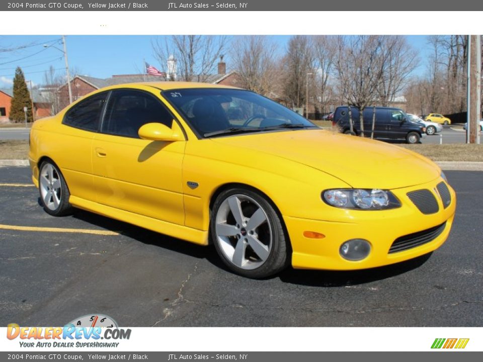 2004 Pontiac GTO Coupe Yellow Jacket / Black Photo #8