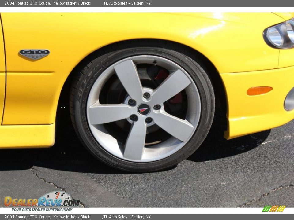 2004 Pontiac GTO Coupe Yellow Jacket / Black Photo #9