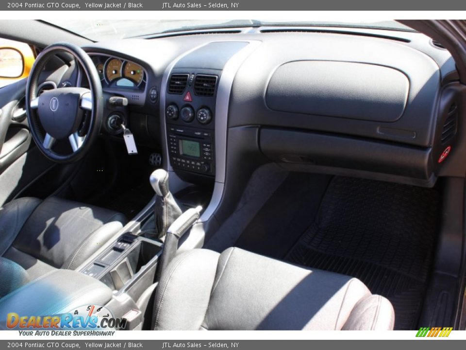 2004 Pontiac GTO Coupe Yellow Jacket / Black Photo #10