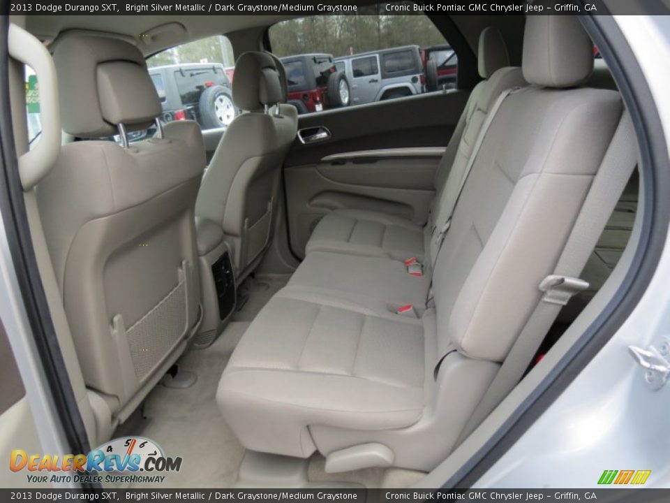 2013 Dodge Durango SXT Bright Silver Metallic / Dark Graystone/Medium Graystone Photo #10