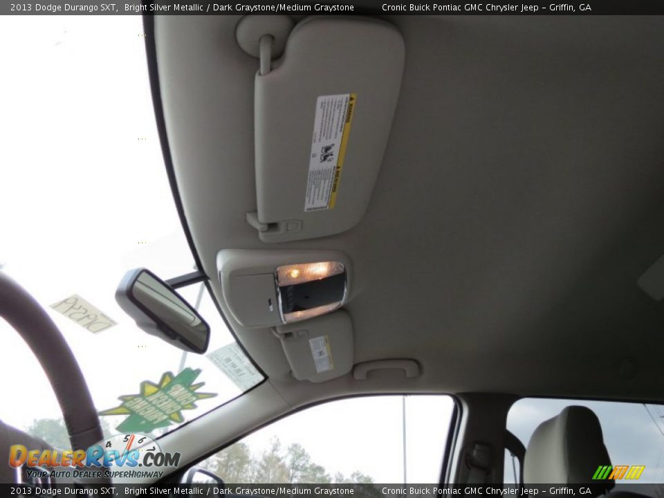 2013 Dodge Durango SXT Bright Silver Metallic / Dark Graystone/Medium Graystone Photo #13