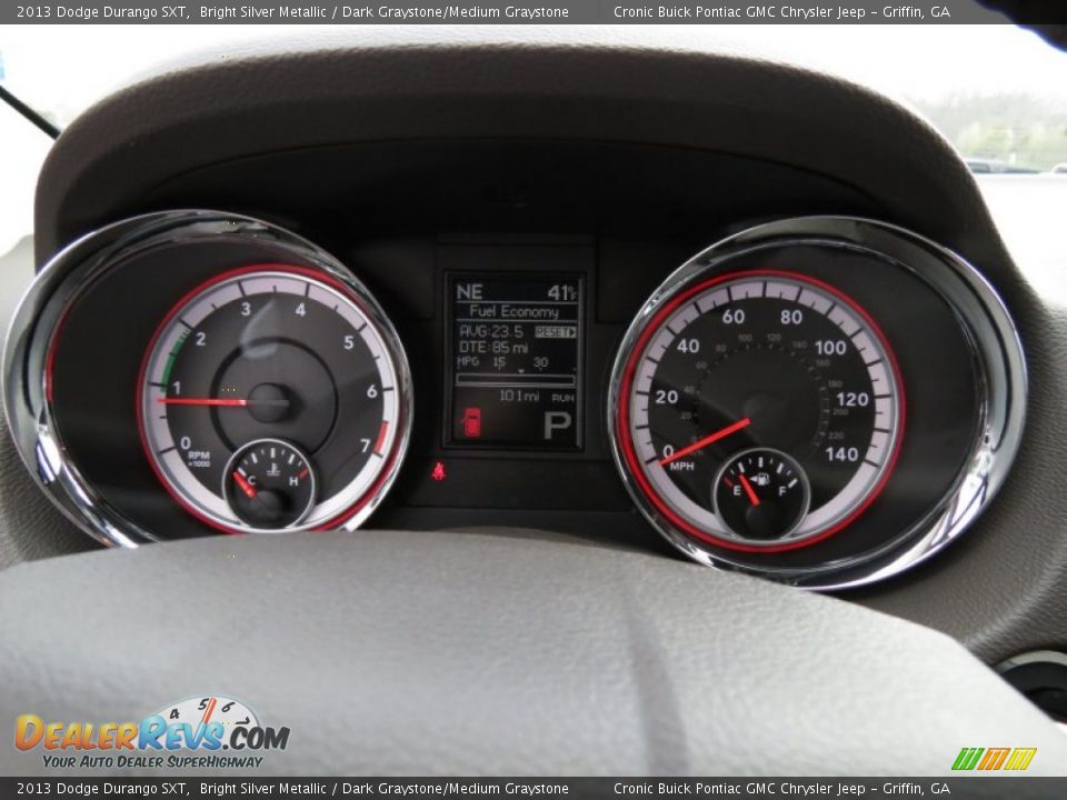 2013 Dodge Durango SXT Bright Silver Metallic / Dark Graystone/Medium Graystone Photo #15