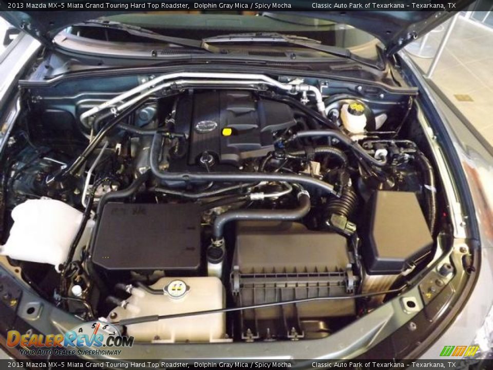 2013 Mazda MX-5 Miata Grand Touring Hard Top Roadster 2.0 Liter MZR DOHC 16-Valve VVT 4 Cylinder Engine Photo #10