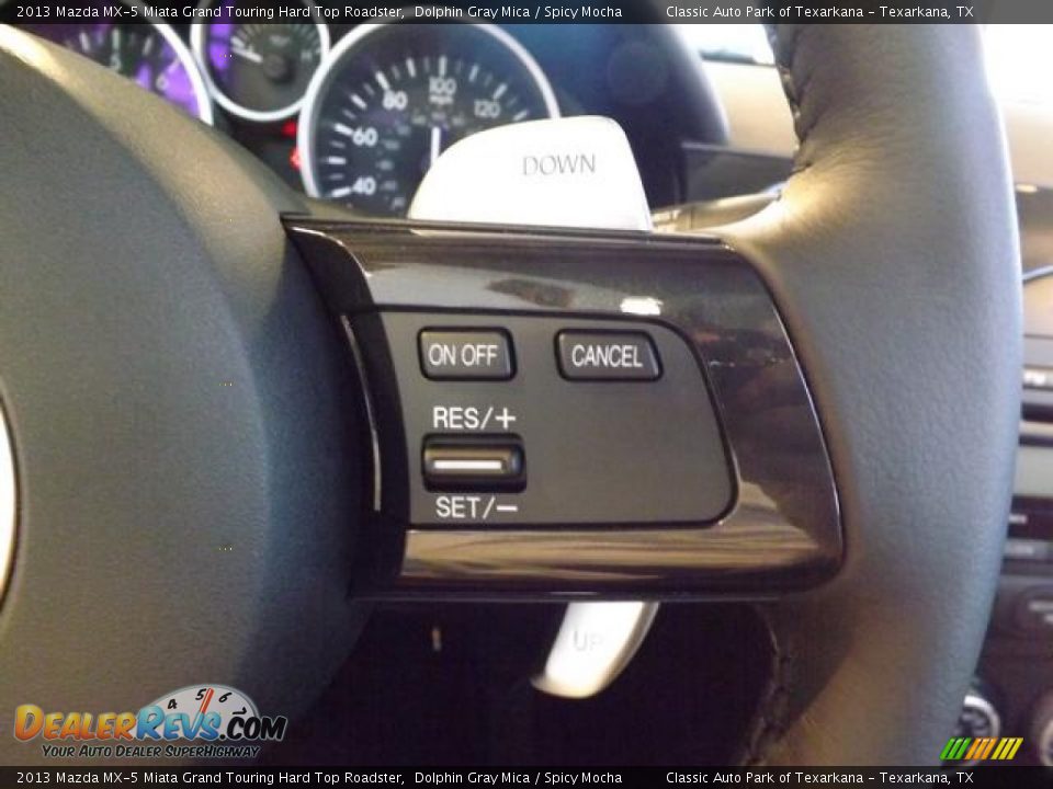 Controls of 2013 Mazda MX-5 Miata Grand Touring Hard Top Roadster Photo #14
