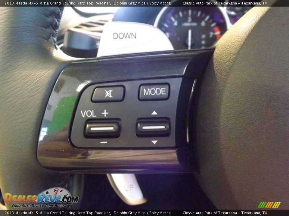 Controls of 2013 Mazda MX-5 Miata Grand Touring Hard Top Roadster Photo #15
