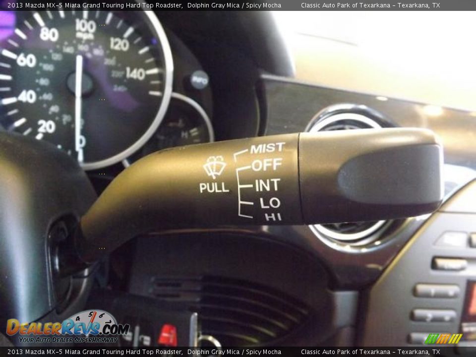 Controls of 2013 Mazda MX-5 Miata Grand Touring Hard Top Roadster Photo #16