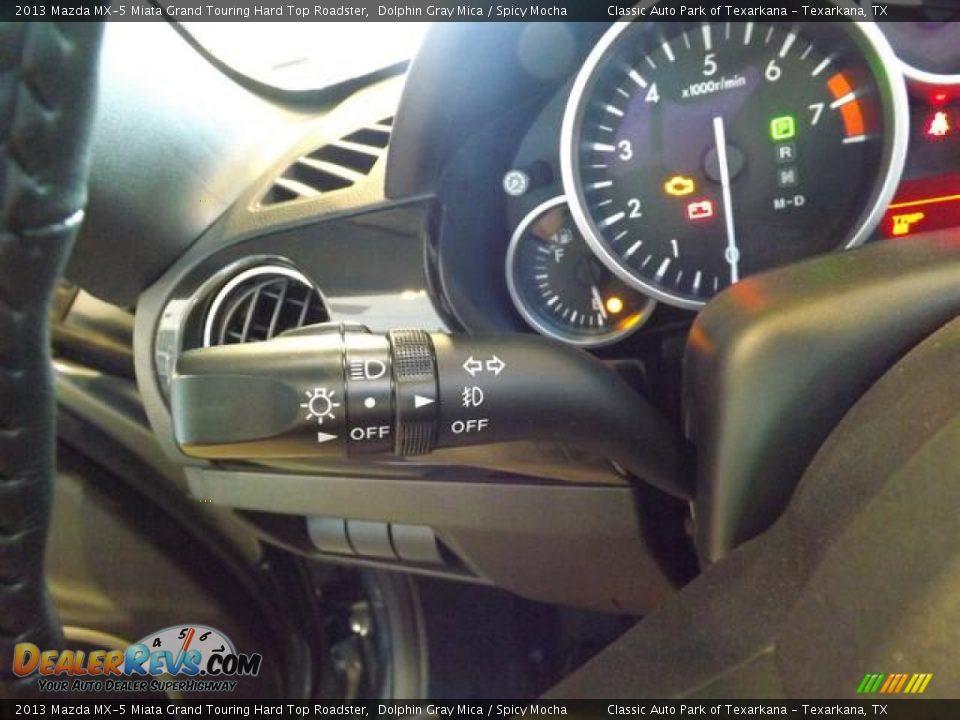 Controls of 2013 Mazda MX-5 Miata Grand Touring Hard Top Roadster Photo #17