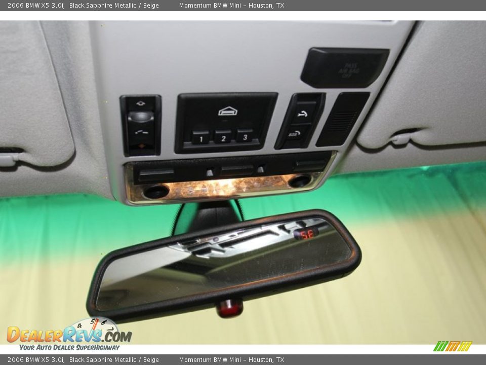 2006 BMW X5 3.0i Black Sapphire Metallic / Beige Photo #19