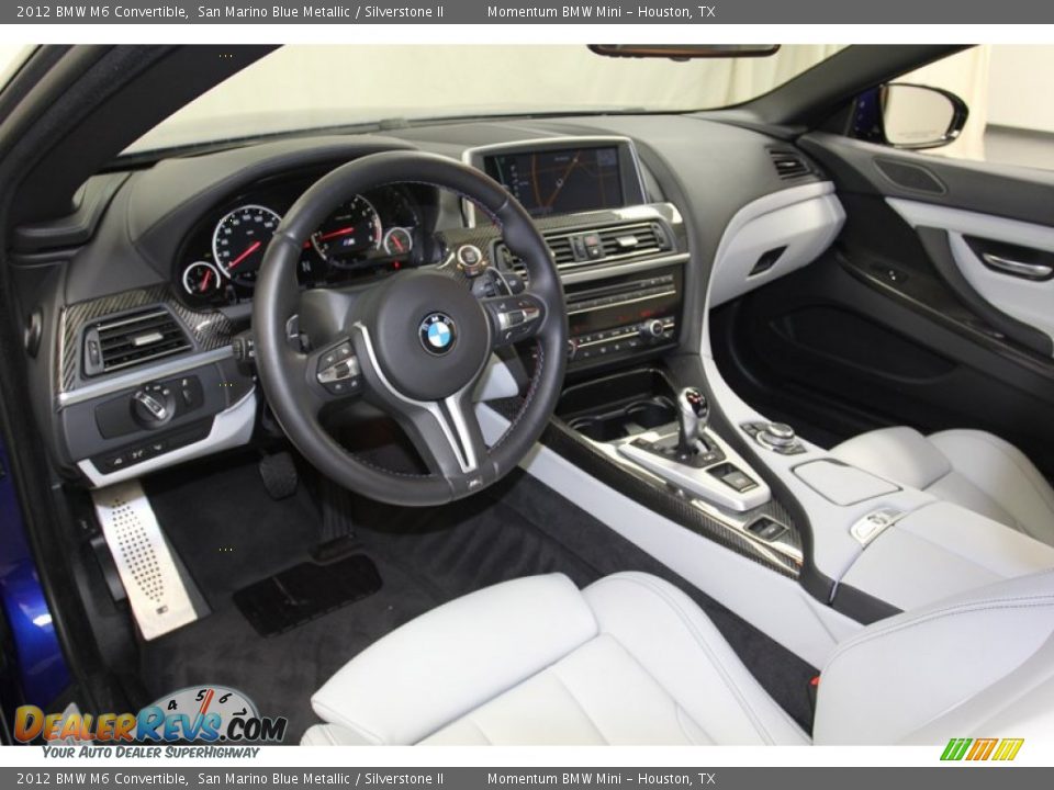 Silverstone II Interior - 2012 BMW M6 Convertible Photo #4