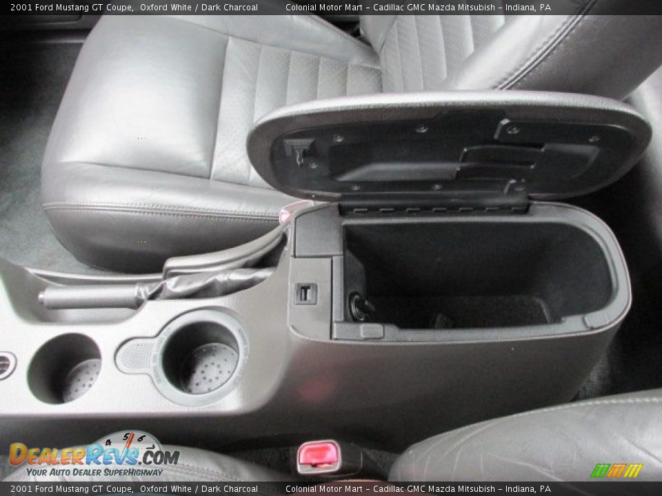 2001 Ford Mustang GT Coupe Oxford White / Dark Charcoal Photo #18