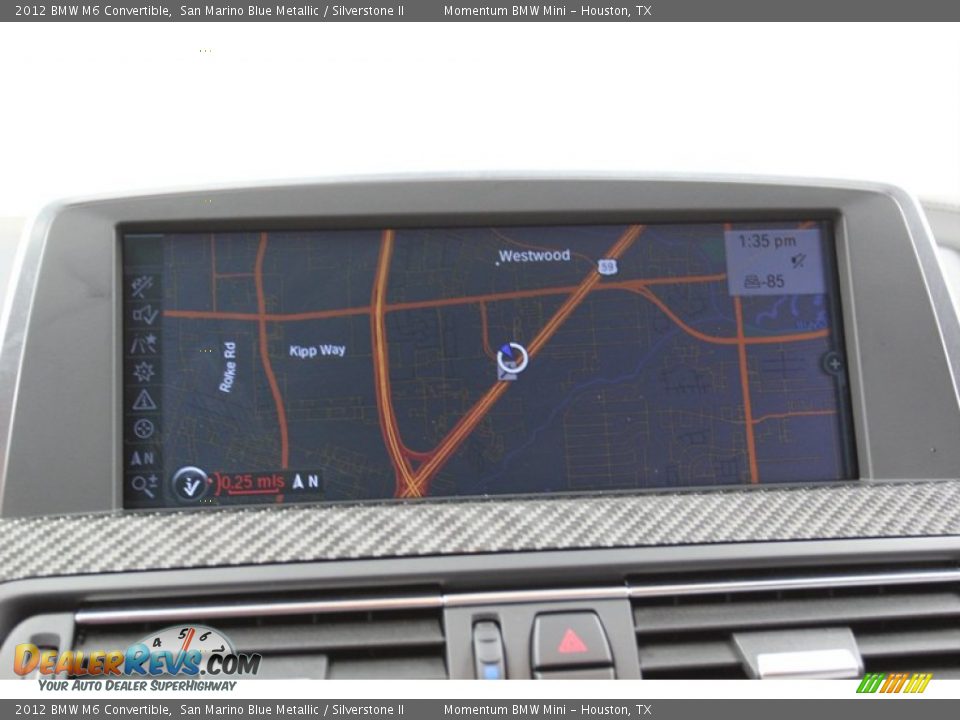 Navigation of 2012 BMW M6 Convertible Photo #21