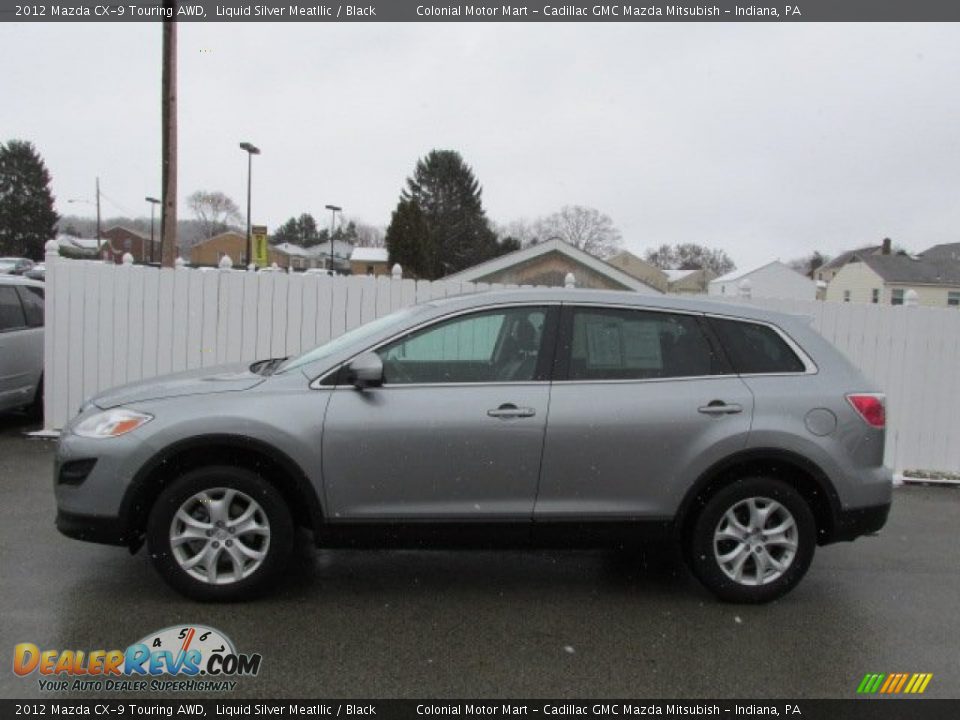 2012 Mazda CX-9 Touring AWD Liquid Silver Meatllic / Black Photo #2