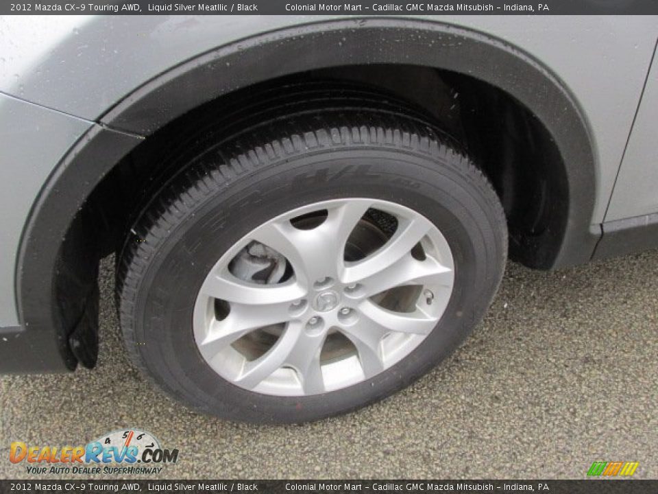 2012 Mazda CX-9 Touring AWD Liquid Silver Meatllic / Black Photo #3
