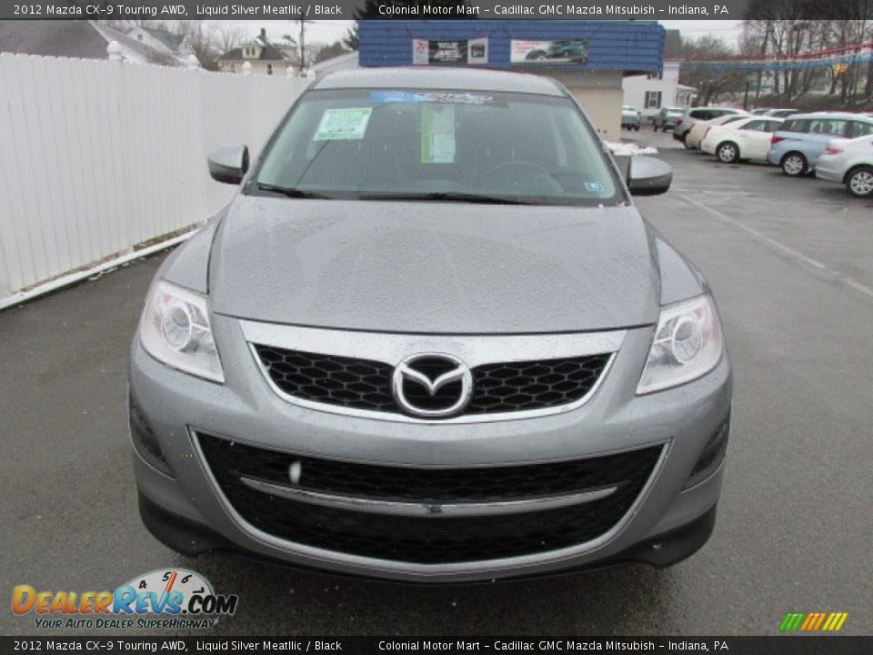 2012 Mazda CX-9 Touring AWD Liquid Silver Meatllic / Black Photo #4