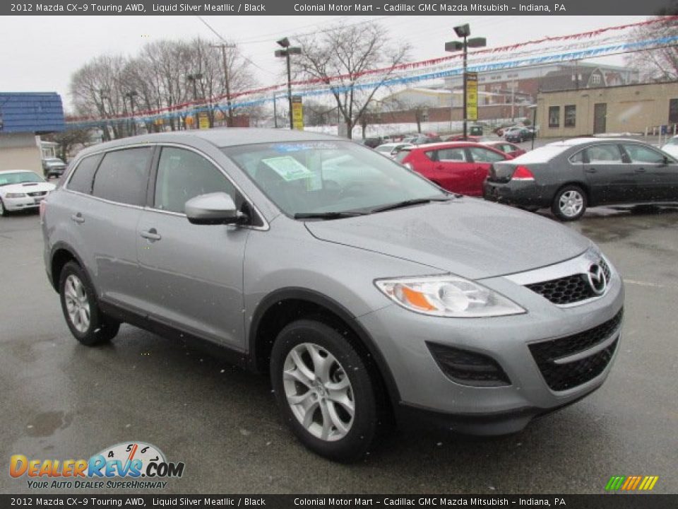 2012 Mazda CX-9 Touring AWD Liquid Silver Meatllic / Black Photo #5