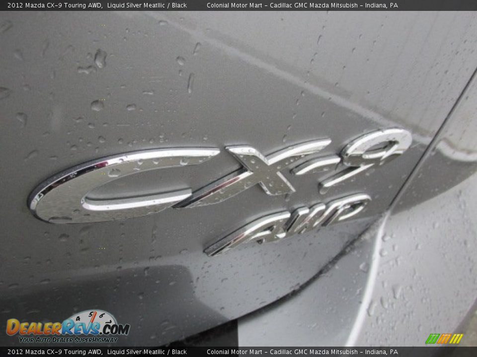 2012 Mazda CX-9 Touring AWD Liquid Silver Meatllic / Black Photo #8