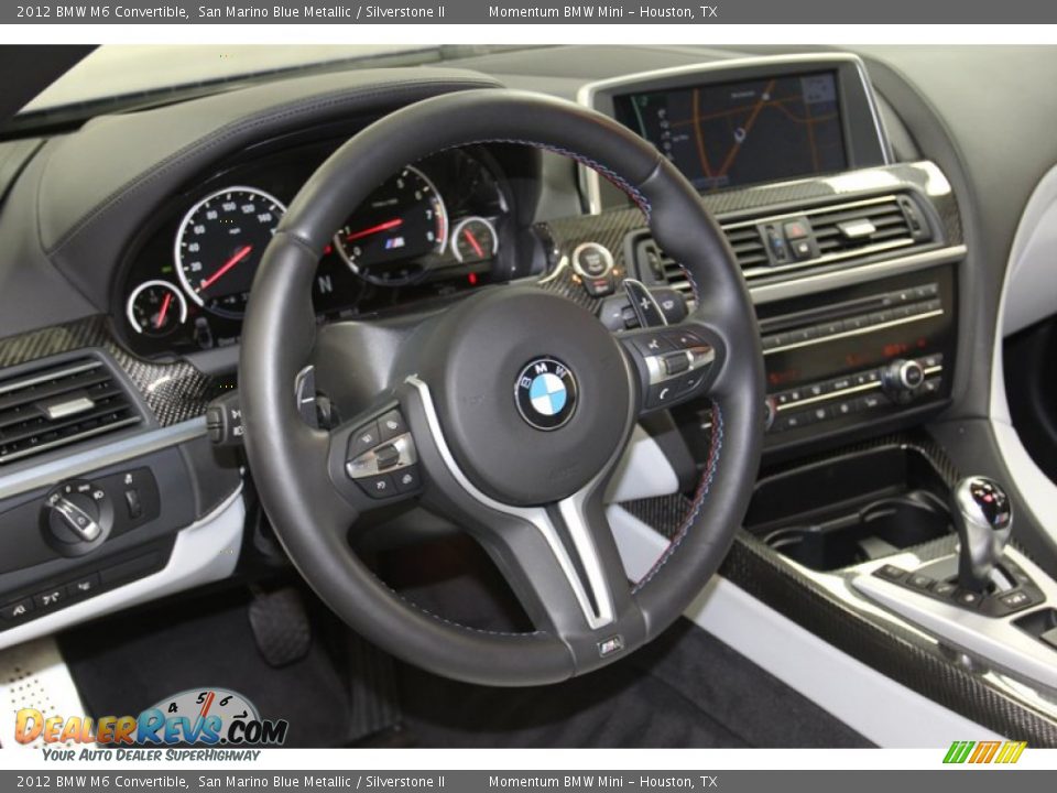 2012 BMW M6 Convertible Steering Wheel Photo #33