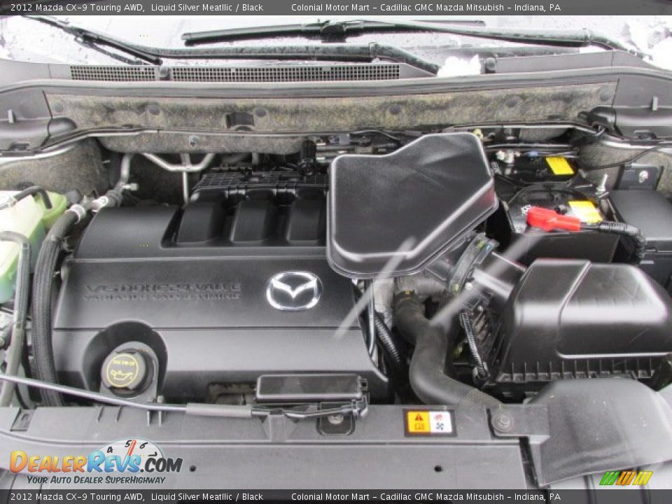 2012 Mazda CX-9 Touring AWD Liquid Silver Meatllic / Black Photo #10