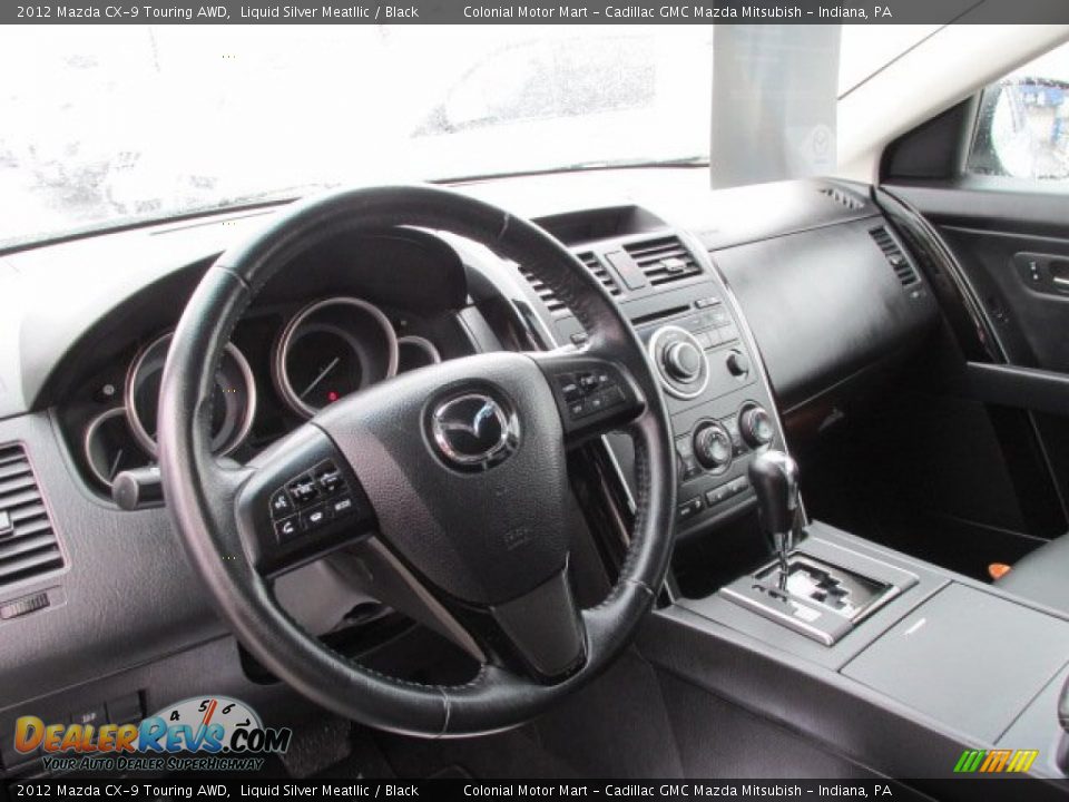 2012 Mazda CX-9 Touring AWD Liquid Silver Meatllic / Black Photo #11