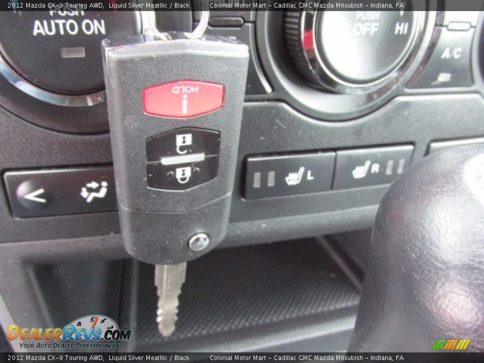 2012 Mazda CX-9 Touring AWD Liquid Silver Meatllic / Black Photo #15