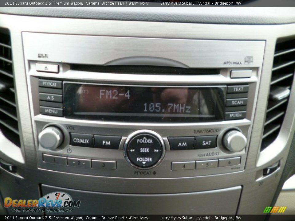 2011 Subaru Outback 2.5i Premium Wagon Caramel Bronze Pearl / Warm Ivory Photo #19