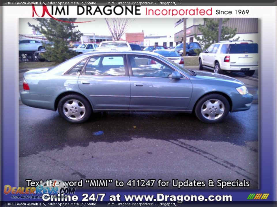 2004 Toyota Avalon XLS Silver Spruce Metallic / Stone Photo #4