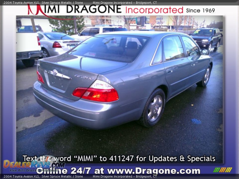 2004 Toyota Avalon XLS Silver Spruce Metallic / Stone Photo #5