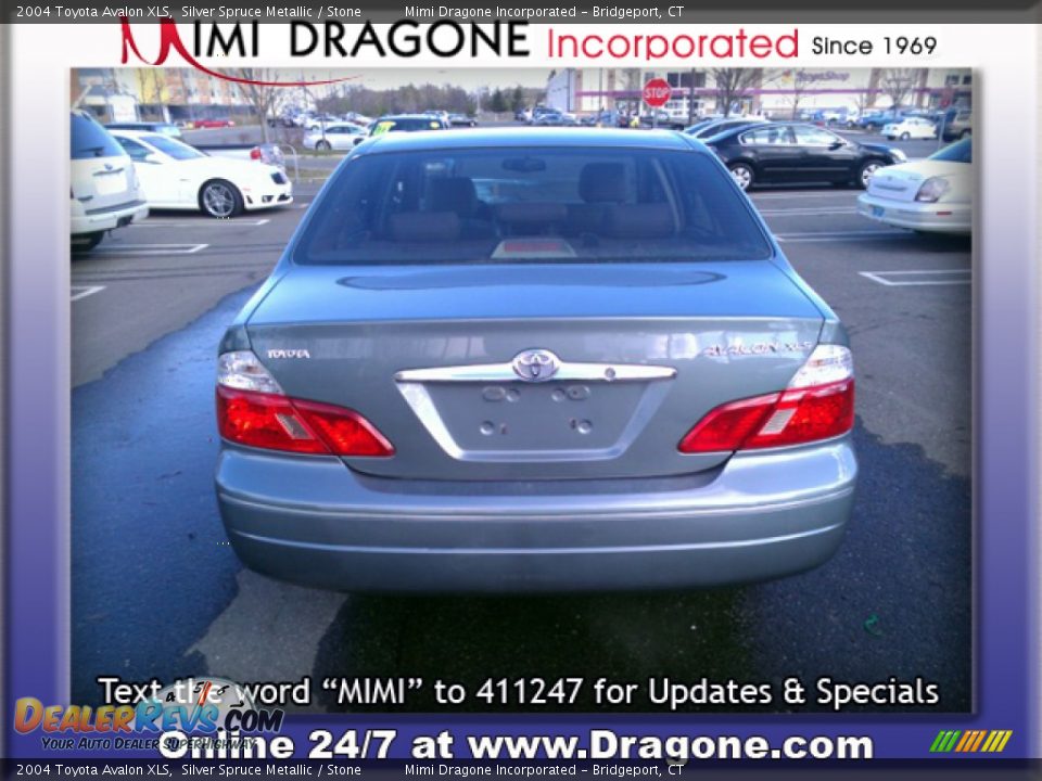 2004 Toyota Avalon XLS Silver Spruce Metallic / Stone Photo #6