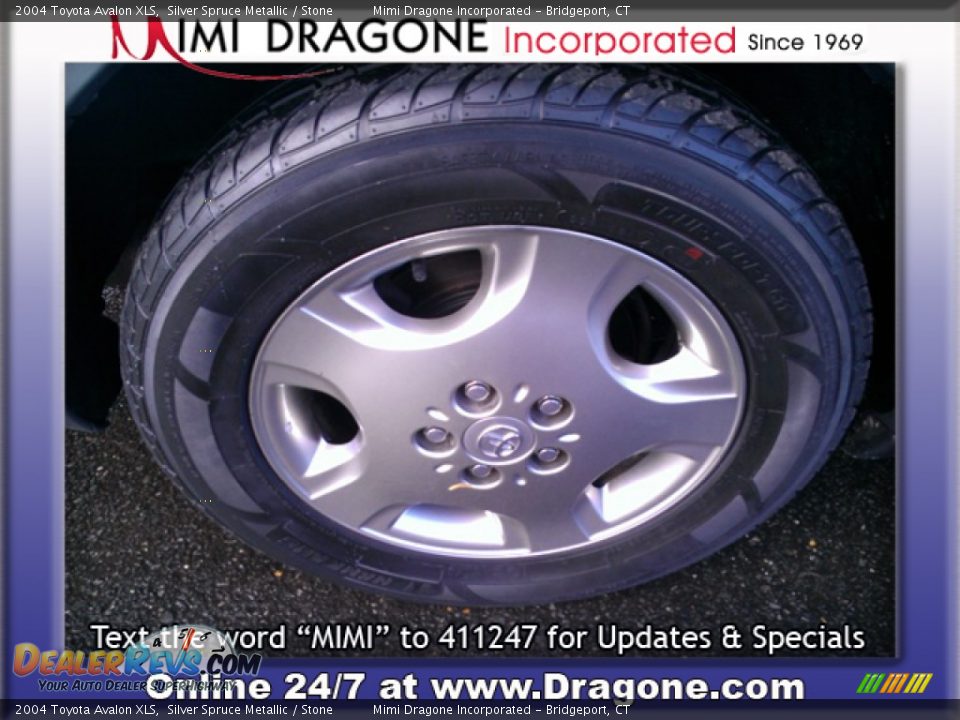 2004 Toyota Avalon XLS Silver Spruce Metallic / Stone Photo #7
