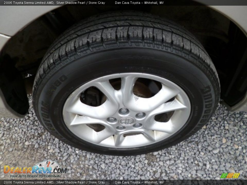 2006 Toyota Sienna Limited AWD Silver Shadow Pearl / Stone Gray Photo #5