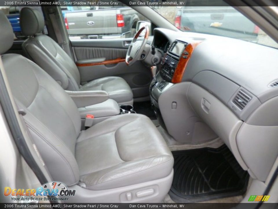 Stone Gray Interior - 2006 Toyota Sienna Limited AWD Photo #6