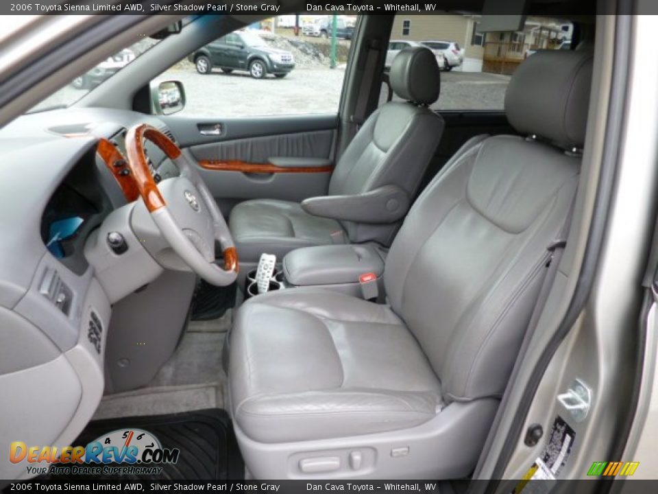 Stone Gray Interior - 2006 Toyota Sienna Limited AWD Photo #10