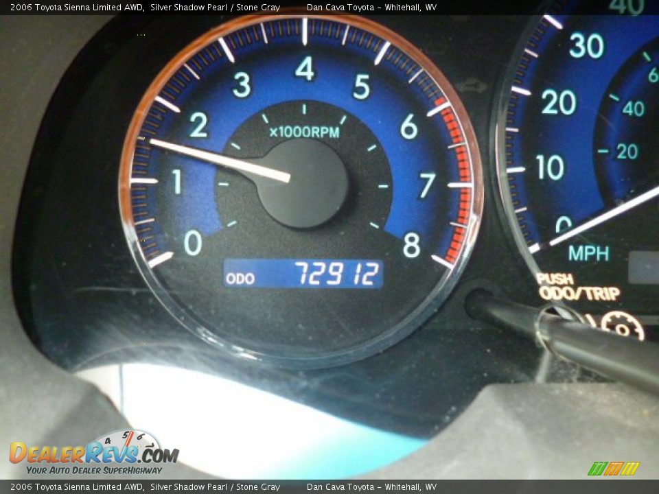 2006 Toyota Sienna Limited AWD Silver Shadow Pearl / Stone Gray Photo #15