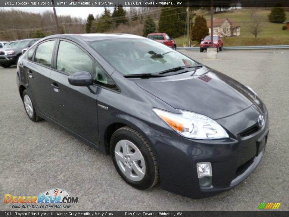 2011 Toyota Prius Hybrid II Winter Gray Metallic / Misty Gray Photo #1