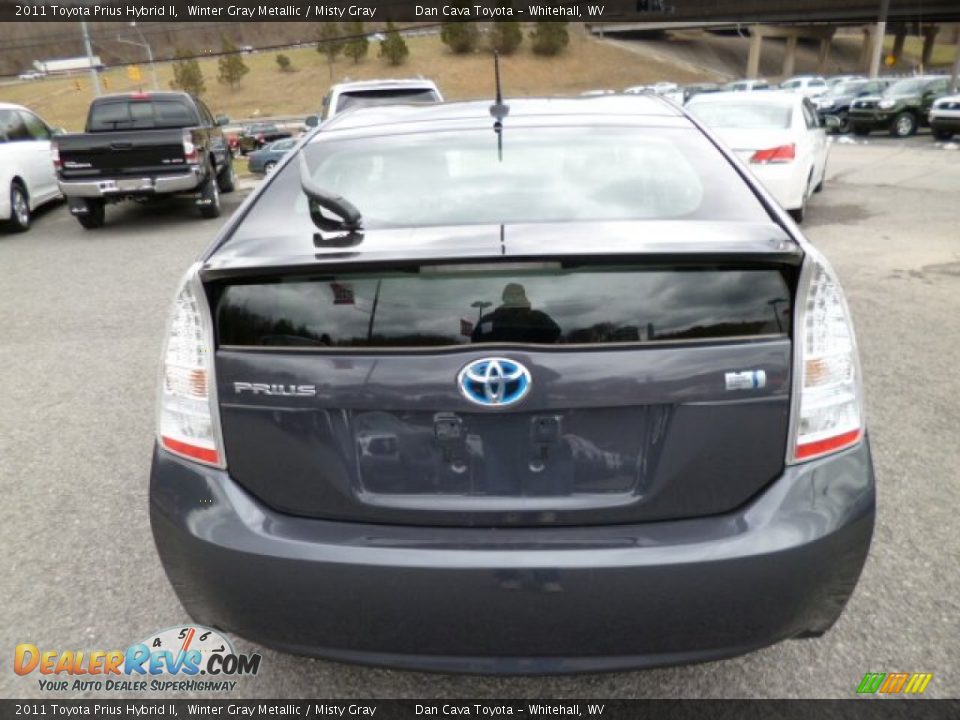 2011 Toyota Prius Hybrid II Winter Gray Metallic / Misty Gray Photo #6