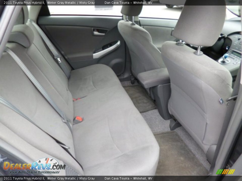 2011 Toyota Prius Hybrid II Winter Gray Metallic / Misty Gray Photo #10
