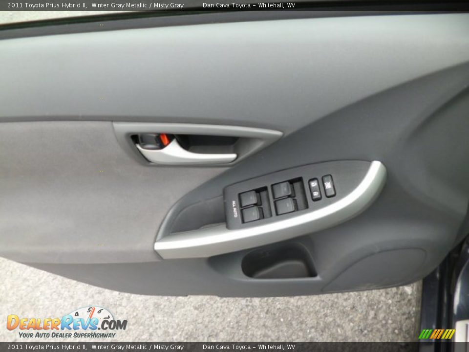 2011 Toyota Prius Hybrid II Winter Gray Metallic / Misty Gray Photo #13