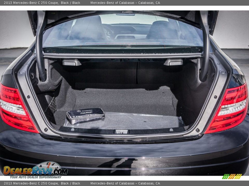 2013 Mercedes-Benz C 250 Coupe Black / Black Photo #4