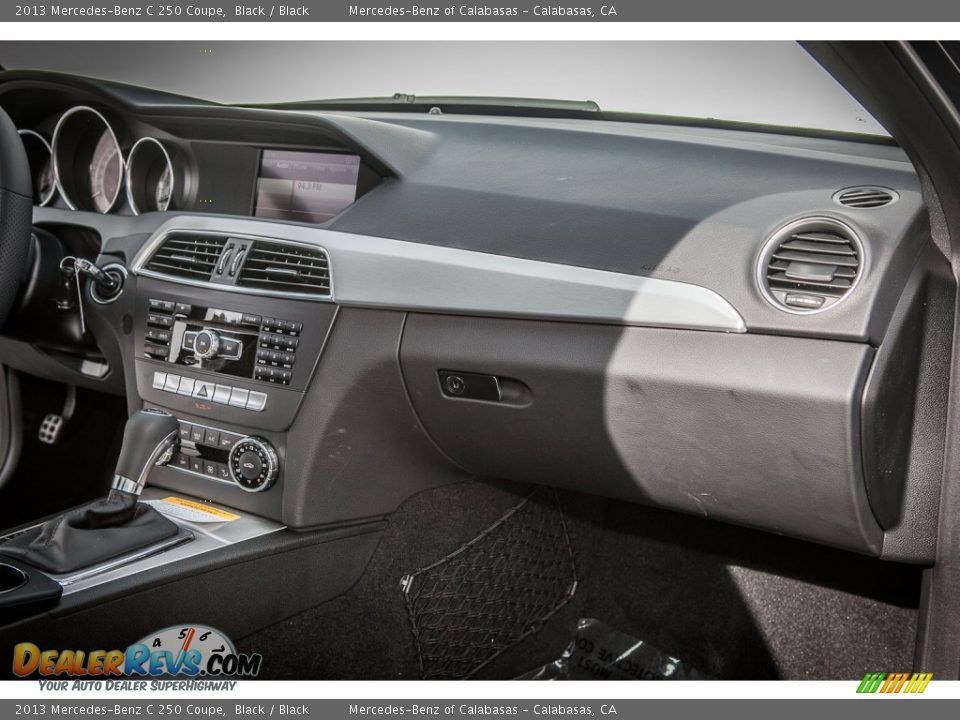 2013 Mercedes-Benz C 250 Coupe Black / Black Photo #8